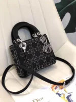 Black leather shoulder strap with full set of original packaging - Image 6
