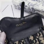 Blue Jacquard Clutch Bag Size: 11.5 x 7.5 x 2 cm Ref: S5654CTZQ_M928 - Image 5