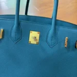 Birkin Size: 30 Cowboy Blue - Image 5