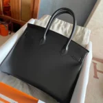 Birkin Box black black buckle ~ - Image 6