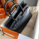 Birkin Box black black buckle ~ - Image 7