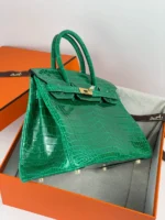 Birkin Ro Emerald Green Size: 30cm - Image 7