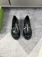 Gucci leather shoes, loafers - Image 2