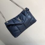29cm小号 宝蓝色银扣～1