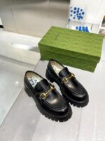 Gucci leather shoes, loafers - Image 8
