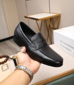 Gucci leather shoes, loafers - Image 5