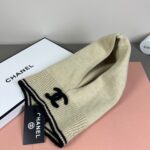 Chanel官网品质香奈儿秋冬网红时尚博主推荐款毛线帽，小红书爆款，手感超柔软舒适的针织线帽，弹性极佳！ - Image 4