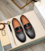 Gucci leather shoes, loafers