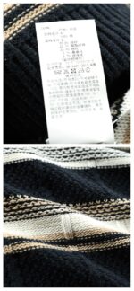 🆕- This knitted sweater weaves a Mediterranean breeze into the wardrobeWhen 10 cotton yarns and 46 blended yarns meet on a seven needle jacquard machine, the three yarns begin to weave a dialogue about material and color. Navy blue and navy blue cotton yarn have a rough and rustic feel, like the late night waters of the Adriatic Sea; The addition of 3.7% mulberry silk and wool in the light camel colored blended yarn gives the striped edges a subtle luster, reminiscent of the sparkling waves at sunset in Venice.When the weight of 580 grams is unfolded in the hand, one can feel the delicate balance between the stiffness of cotton and the softness of blended yarn. The vertical jacquard woven alternately with osmanthus needles and hanging needles forms a subtle texture on the navy blue background, resembling the outline of Venetian architecture seen through blinds. The white version is like a linen cloth sprinkled with sunlight, and the collision of the three materials is portrayed more clearly on a pure white canvas.The curvature of the round neck continues the elegant tradition of Italian tailoring, neither tightening the neck nor maintaining sharp lines. The contraction process of the hem keeps the hem of the garment firmly attached to the waist, and it will not move up whether you lift your hand or turn around. To support the muscles and bones with 10 strands of cotton yarn, to outline with delicate 46 strands of blended yarn, and to add luster and mulberry silk embellishment - this knitted sweater weaves the advantages of different materials into the same picture.The navy blue version paired with white pants is a classic Mediterranean style, while the white version paired with dark gray trousers can instantly switch to Milan style urban elegance. The intentions hidden in the texture of osmanthus needles, yarn blending, and precise weight all need to be personally felt in the cool autumn breeze to fully understand. While others are still struggling with the basic knitwear, this three layered jacquard sweater has already captivated the eyes of those who understand it with its sense of layering.In the current era of fast fashion proliferation, a blend knit that becomes softer and skin friendly with increasing wear is the truly worthwhile wardrobe evergreen tree to invest in. Jay Ya uses this piece to prove that a sophisticated sense of leisure allows every material to find the most comfortable expression in fabric.Color: White navy blue174-140 upper body size LSize: M-XXXL (48-56)Style number: FXZZ8688M size bust circumference 104 shoulder width 46.5 sleeve length 56 garment length 64.5Size L Chest circumference 108 Shoulder width 48 Sleeve length 57 Clothing length 66XL bust circumference 112 shoulder width 49.5 sleeve length 58 garment length 67.5XXL chest circumference 116 shoulder width 51 sleeve length 59 garment length 68.5XXXL bust circumference 120 shoulder width 52.5 sleeve length 60 garment length 69.5 - Image 9