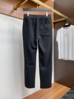BC autumn and winter new men's straight leg sports casual pants, made of cashmere wool blend fabric, elastic waistband drawstring, and side pocket design, with a well tailored cut, neat stitching, and impeccable details (the highest version in the market for a must-have item). Classic and versatile, with a total casual relaxation feeling on the upper body, comfortable, breathable, and warm while reflecting high-end texture and overall appearance. Order number 29-38 - Image 8