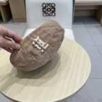 Burberry (Burberry's new high-quality checkered beret, painter's hat, British octagonal hat, men's and women's autumn and winter casual versatile beret hat) - Image 7