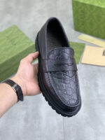 Gucci leather shoes, loafers