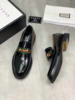 Gucci leather shoes, loafers - Image 3