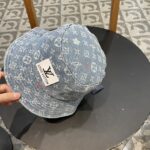 LV 新款牛仔渔夫帽 新工艺面料，巨遮脸！一年四季都可以戴材质 57cm - Image 7