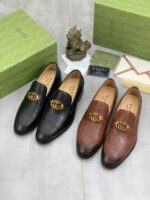 Gucci leather shoes, loafers - Image 9