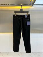 1V, SS Autumn/Winter New Men's Business Plush Thick Casual Pants Western Pants, platinum level perfect appearance, directly entering the counter nature, extremely awesome micro elastic fabric casual pants, is a rare item in the industry in recent years. The quality, craftsmanship, fabric, and accessories subvert imagination, and the details are exquisitely researched. Customized original elastic cotton fabric! Creating a rebellious and tough personality color, the unique logo adds a lot of points, clever and exquisite, and the cutting and design continue the modern simplicity and efficiency of Italian style, bringing the tone of fashion aesthetics to the extreme. 29-38, no 35, 37 (please indicate waist circumference when placing an order) - Image 2
