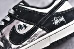 ▪️细节鉴定
NK SB Dunk Low x Stussy 黑神话悟空 白黑小钩翻毛满天星 - Image 3