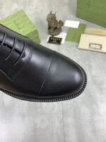 Gucci leather shoes, loafers - Image 5