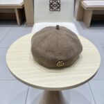 Gucci Gucci wool beret, pumpkin hat, hat shape super regular 100% wool fabric, head circumference 57cm