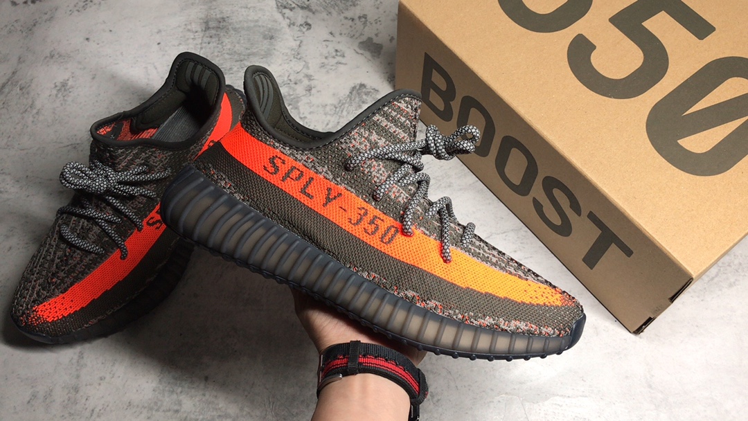 ▪️独家纯原
Ad Yeezy Boost 350 V2 椰子 暗夜版 灰橙
