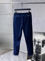 Balman 2025ss Spring and Autumn New Western Pants Nine Quarter Pants Casual Pants, High end Version! Customized fabrics for counters have high breathability and comfort, impeccable details, and brand element design concepts, reflecting high quality. Delicate and soft to the touch! Presenting casual tailoring, the upper body design is superb! 🐉 Size range: 30-38 🈚 35.37. Can be paired with a set - Image 2