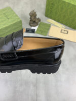 Gucci leather shoes, loafers - Image 7