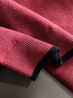 The latest winter sweaters on Dior 2025 official website, synchronized with popular items on sale at counters! Specially supplied wool blended fabric Comfortable to feel It can directly touch the skin, with exquisite embroidered logos and badges that are extremely eye-catching! Details highlight the fashionable charm of big brands Exquisite craftsmanship Stereoscopic cutting style The wearing effect is unbeatable and handsome! All three standards are complete! Size: M-3XL - Image 5