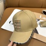 Burberry ☄️ Official website synchronized online 🎊  Korean version new British style customized 1:1 original single quality unisex baseball cap jacquard Meibang craft geological fabric high version quality 🔥🔥🔥 - Image 2