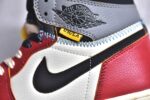 ▪细节鉴定
Union x Air Jordan 1 Retro High高帮aj1 乔丹一代经典复古运动篮球板鞋 - Image 3
