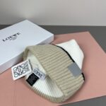 罗意威loewe官网经典款针织帽！小红书热卖爆款！穿搭神气！男女同款，加厚更保暖，时尚流行🌸质感一流，秋冬保暖最佳名品，赶紧订购哦，跑量款 - Image 6