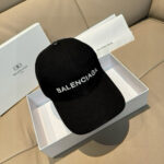 Comes with a box bag, Balenciaga classic original baseball cap, 1:1 custom mold, brand new 3D embroidery, exquisite and flawless! Original canvas fabric+top layer cowhide, meticulous workmanship, original factory quality, exclusive physical photography. - Image 2