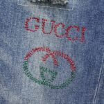 【Gucci Jeans | Classic Denim, Engraved with Luxury DNA】 When street style meets haute couture, a pair of jeans can become a badge of status.
Deconstructing the language of denim with centuries-old craftsmanship, we infuse every inch of fabric with a modern attitude and luxurious details, making everyday wear a silent declaration of taste.
✨ A pair of jeans is an attitude, and even more so, a legacy.
It's not just a wardrobe essential, but also an interpretation of the brand's spirit—
"From suitcases to jeans, we have always defined the boundaries of luxury with the ultimate craftsmanship."
Sizes: 28-42 - Image 7