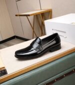 Gucci leather shoes, loafers - Image 6