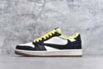 ▪🐼权威实拍💯#SJ37860
新货🚀#Travis Scott x Fragment Design x Air Jordan 1 Low OG SP AJ1 联名倒勾 低帮文化休闲板鞋 DN6901-093
#多方联名合作融合了Travis Scott 独特的音乐风格，藤原浩个性的设计风格以及Jordan品牌的经典元素 使其成为一双具有独特身份和价值的鞋子 清新而立体的外观加上联名标识更突出了其独特身份 这种配色方案显示出活力和时尚感 在视觉上引人注目  鞋身的质感和细腻的细节处理使其显得高端而格调十足  这款“倒钩”联名是设计与创意完美结合  融合多方的个性风格是一款备受瞩目的潮流鞋款
尺码：36 36.5 37.5 38 38.5 39 40 40.5 41 42 42.5 43 44 44.5 45 9.E5