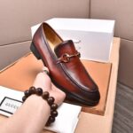 Gucci leather shoes, loafers - Image 5