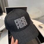 FENDI芬迪 老花系列棒球帽🧢 经典FF中古单品，气质穿搭单品，质量杠杠👍 - Image 8