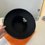💰

爱马仕秋冬新款羊毛盆帽，百分百羊毛面料%、头围57cm - Image 8