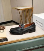 Gucci leather shoes, loafers - Image 6