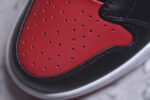 ▪细节鉴定
Air Jordan AJ1 Low 低帮 半拖黑红