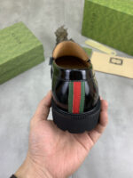 Gucci leather shoes, loafers - Image 8