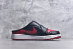 ▪🐼权威实拍💯#A
新货🚀#Air Jordan AJ1 Low 低帮 半拖黑红 FJ1214-001 全新流水线出品 DT版本唯一平替选择 市场第二梯队最强版 全部原鞋开发 原楦原纸板开发 全鞋电脑针车 原厂内置全掌气垫 原盒内在原标 唯一Zp原版鞋带绑法 免检产品 全新2022版型 全头层皮料 完美零毛边处理 原厂配置全掌气垫 价格定位良心 几十个配色陆续出货 实拍调校N版已经零色差零失真 百分百还原实物色彩所见即所得 不存在货不对板色差等低级问题 选购参考实物拍摄 不混卖不参货 只用心做好货严格选品 承诺混一赔十 SIZE：36 36.5 37.5 38 38.5 39 40 40.5 41 42 42.5 43 44 44.5 - Image 3