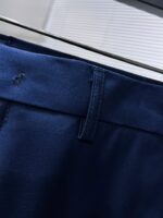 Balman 2025ss Spring and Autumn New Western Pants Nine Quarter Pants Casual Pants, High end Version! Customized fabrics for counters have high breathability and comfort, impeccable details, and brand element design concepts, reflecting high quality. Delicate and soft to the touch! Presenting casual tailoring, the upper body design is superb! 🐉 Size range: 30-38 🈚 35.37. Can be paired with a set - Image 6