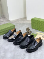 Gucci leather shoes, loafers - Image 10