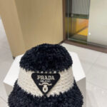 💰RADA普拉达 2025新款毛绒针织帽子女冬加厚保暖护耳显脸小秋冬毛线帽女大头围 - Image 8