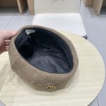Gucci Gucci wool beret, pumpkin hat, hat shape super regular 100% wool fabric, head circumference 57cm - Image 10