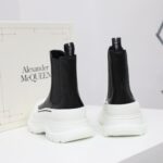 Mcq麦昆新款组合底切尔西靴//面开边珠里牛//size女35-40/男39-44 - Image 9