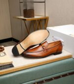 Gucci leather shoes, loafers - Image 3