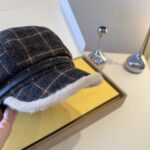 💰Fendi's new duck tongue military hat, high-end customization, head circumference 57cm - Image 8