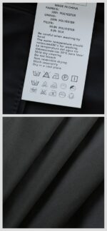 🆕- This collared cotton jacket takes business and casual wear to a new levelDo you want a jacket that can handle various occasions with ease? This lapel jacket perfectly balances the needs of business and leisure with a sharp cut and exquisite details. The 100% polyester twill fabric gives this jacket just the right amount of elasticity and stiffness, without being as restrained as traditional suit jackets, while maintaining a sleek silhouette. The 60g insulation cotton filled inside provides enough warmth even in late autumn and early winter weather, without appearing bulky at all.The most attractive feature of this jacket is its seemingly low-key yet intricate detail design. The classic lapel design continues the usual elegant genes, while the hidden size 5 metal zipper paired with a double four fold placket ensures both convenience in wearing and maintains a simple and smooth appearance. The electroplated gun colored zipper head seamlessly blends with the overall color tone, making it almost imperceptible from a distance. This attention to detail is the essence of luxury brands.The functionality is equally surprising. The dual pocket design on the front side - a combination of vertical digging and lateral opening pockets, meets the storage needs of different items. The widened edge of the bag cover is embedded with environmentally friendly microfiber leather of the same color scheme, which not only enhances durability but also inadvertently exudes a sense of luxury. The leather inlay at the bottom of the placket echoes the bag cover, showcasing the designer's insistence on overall aesthetics.The slightly wide silhouette is very friendly to all body types, and there is no sense of restraint during activities. The two-piece back design not only allows for more freedom of movement, but also cleverly incorporates the 232 highway emblem, becoming the most unique identity symbol of the entire jacket. The solid color lining inside is skin friendly and comfortable, making it particularly smooth to put on and take off.Brown tones are warm and elegant, suitable for creating intellectual images; Classic black is timeless and a safe choice for business occasions. Both colors are versatile enough to easily handle anything from formal meetings to weekend dates. The most important thing is that this jacket requires almost no special care, and the properties of the polyester fiber fabric keep it stiff and stylish at all times.This work interprets the essence of modern business casual wear - maintaining a professional image while also considering daily comfort. The hidden zippers, inlaid leather details, and unique back design silently enhance the wearing experience. It is not the kind of item that highlights its value through a striking logo, but rather impresses those who truly understand the industry with its practicality and exquisite craftsmanship.Color: Brown, Black174-140 upper body size LSize: M-XXXL (48-56)Style number: FXHM8601Size M Chest circumference 116 Shoulder width 48.4 Sleeve length 60 Clothing length 66Size L Chest circumference 120 Shoulder width 49.6 Sleeve length 61.5 Clothing length 67.5XL Chest Size 124 Shoulder Width 50.8 Sleeve Length 63 Clothing Length 69XXL chest circumference 128 shoulder width 52 sleeve length 63.5 clothing length 70XXXL bust circumference 132 shoulder width 53.2 sleeve length 64 garment length 71 - Image 9