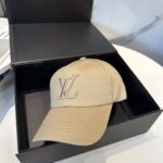 路易威登棒球帽LouisVuitton👒😍新款LV棒球帽，重工打造♥完美刺绣，高端大气，百搭款🤗男女通用！ - Image 8